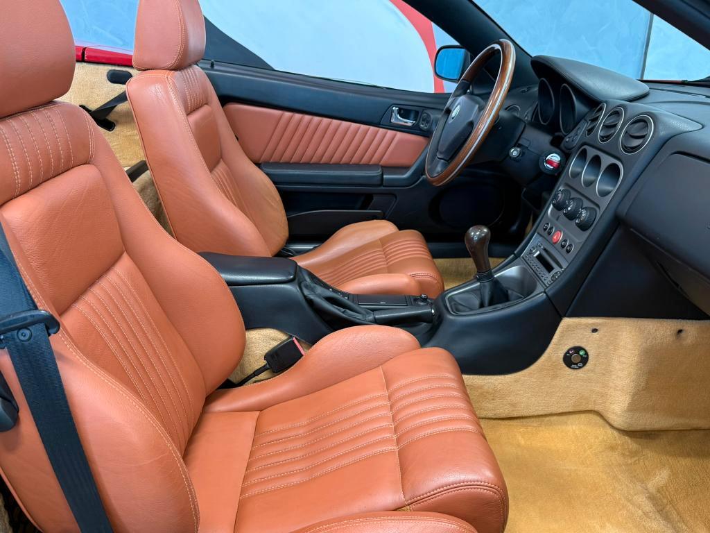 ALFA ROMEO Spider 2.0i JTS 16V cat- ROSSO ALFA - PELLE CUOIO - ASI