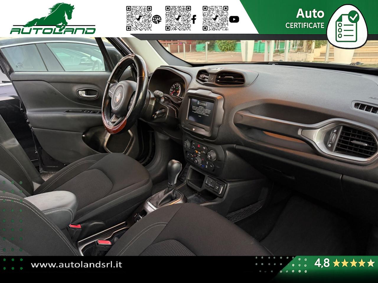 Jeep Renegade 1.6 MultiJet 120 CV Limited Automatica