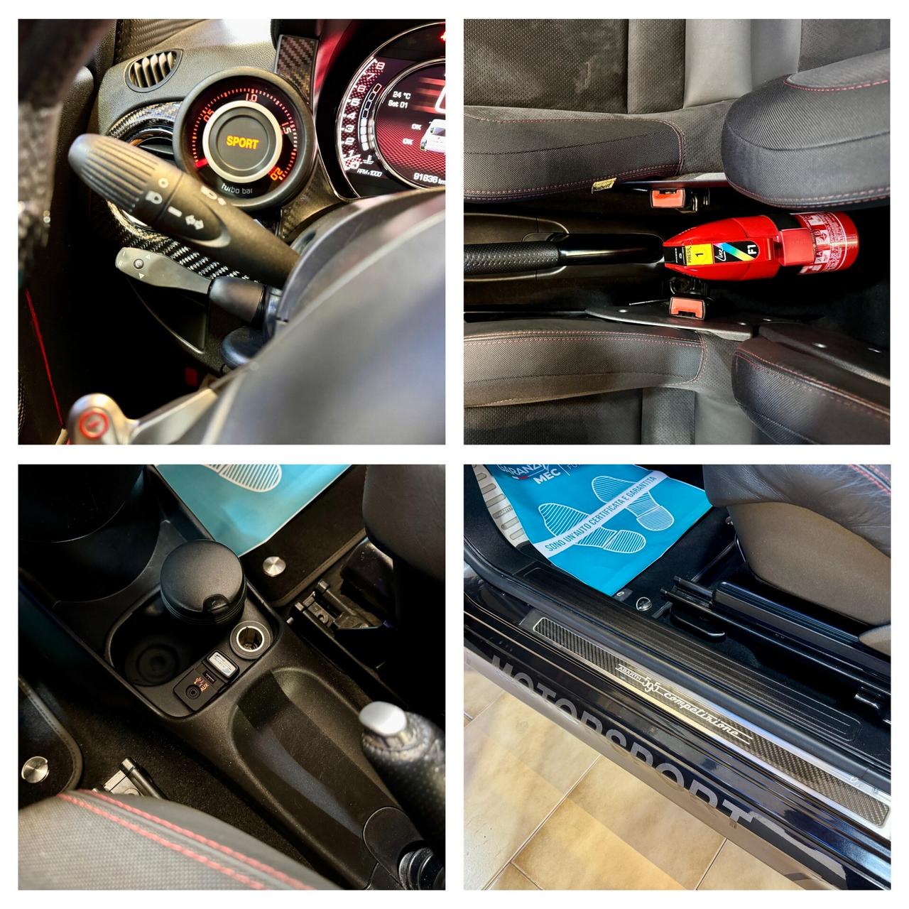 Abarth 595 1.4 Turbo 180 CV MTA Carbon-Comp.