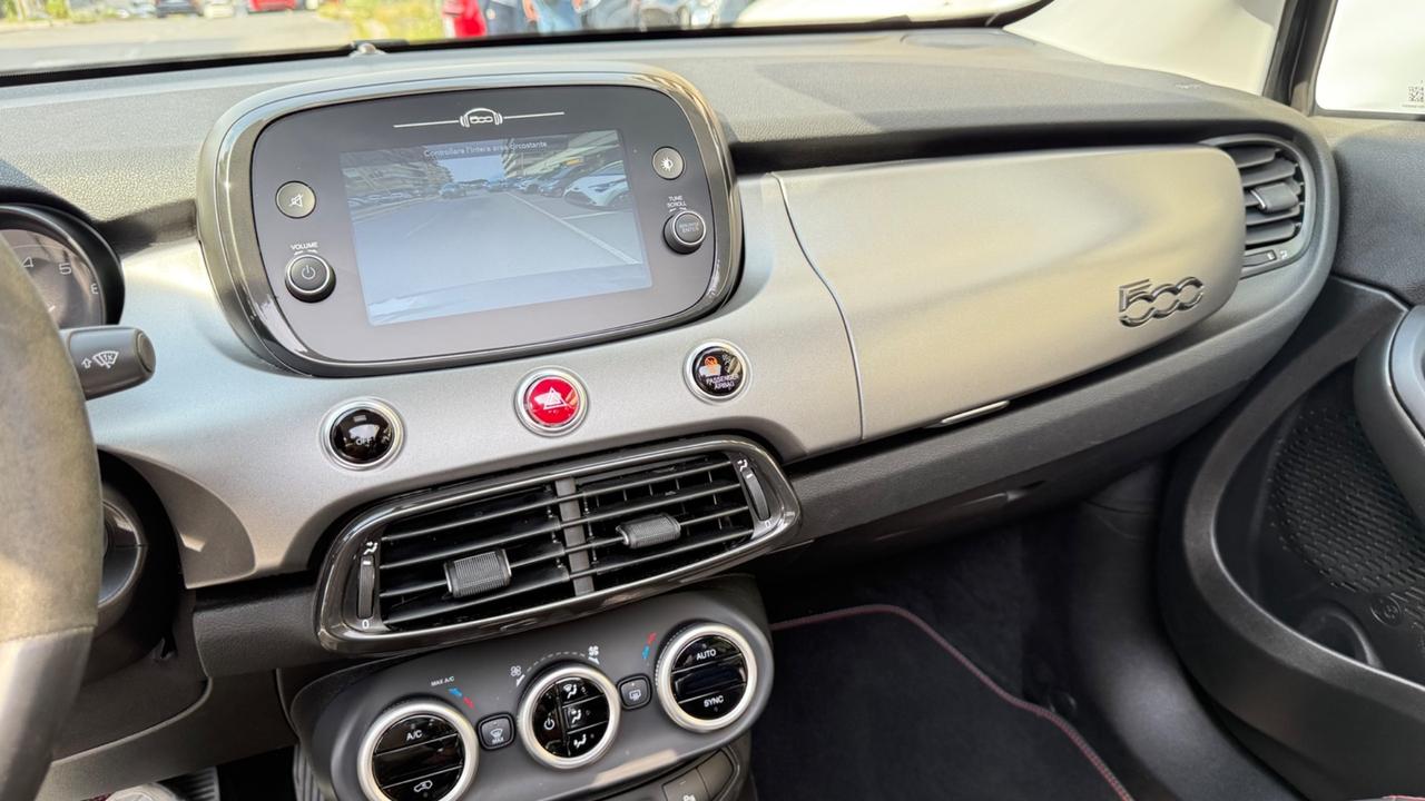 Fiat 500X 1.5 T4 Hybrid 130 CV DCT Sport C.AUTOMATICO LED NAVI TETTO APRIBILE CERCHI 18 PELLE KAMERA PDC