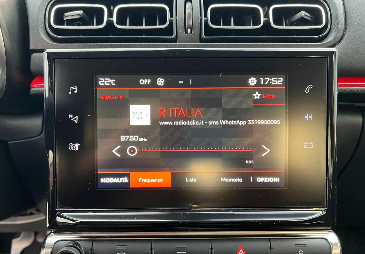 CITROEN C3 PURETECH 82CV 2018!!! GPL DI CASA MADRE !!!