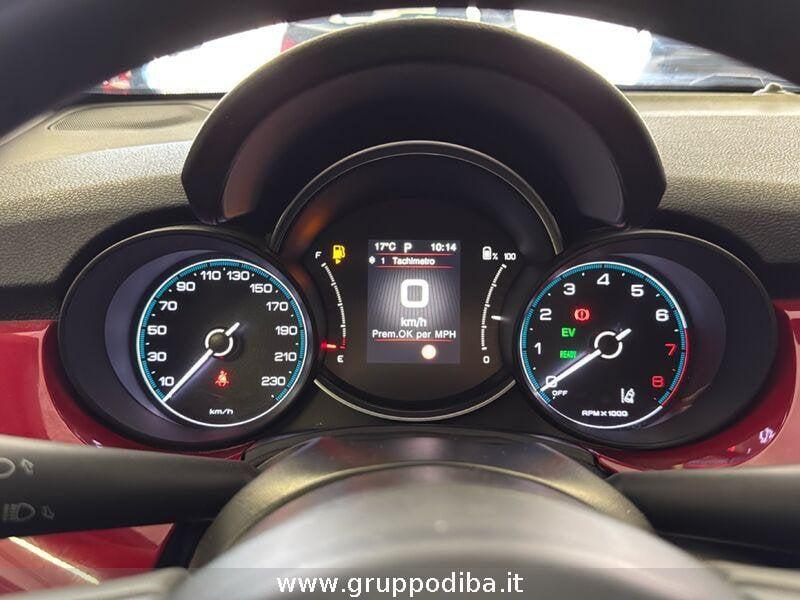 FIAT 500X 2022 1.5 t4 hybrid (Red) 130cv dct