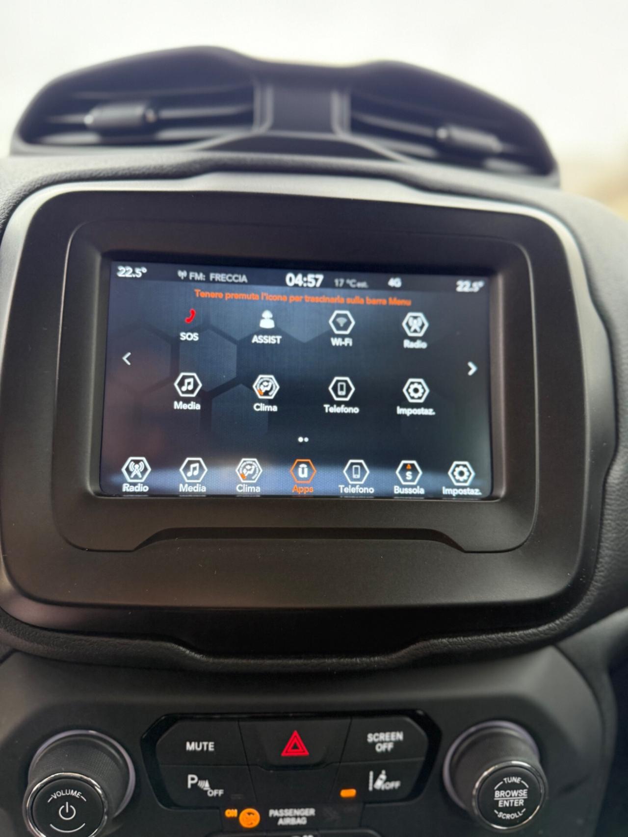 Jeep Renegade 1.6 mjt Limited 130cv FULL LED,NAVI,APP CONNECT,AZIENDALE JEEP ITALIA CON GARANZIA 1 ANNO