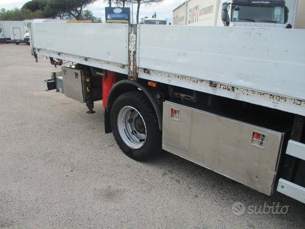 Renault MIDLUM 120/21 GRU PM 8523 4 PIEDI CASSONE