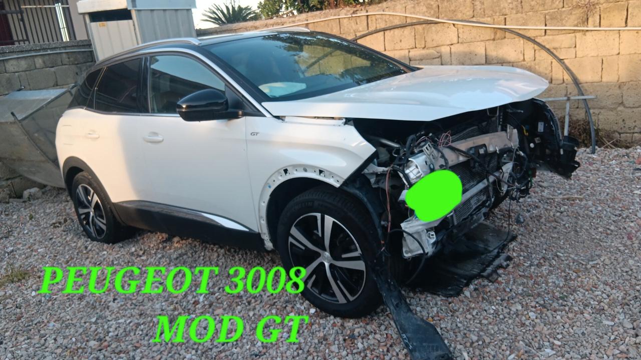 Peugeot 3008 GT INCIDENTATA SINISTRATA MONDIALCARS 022