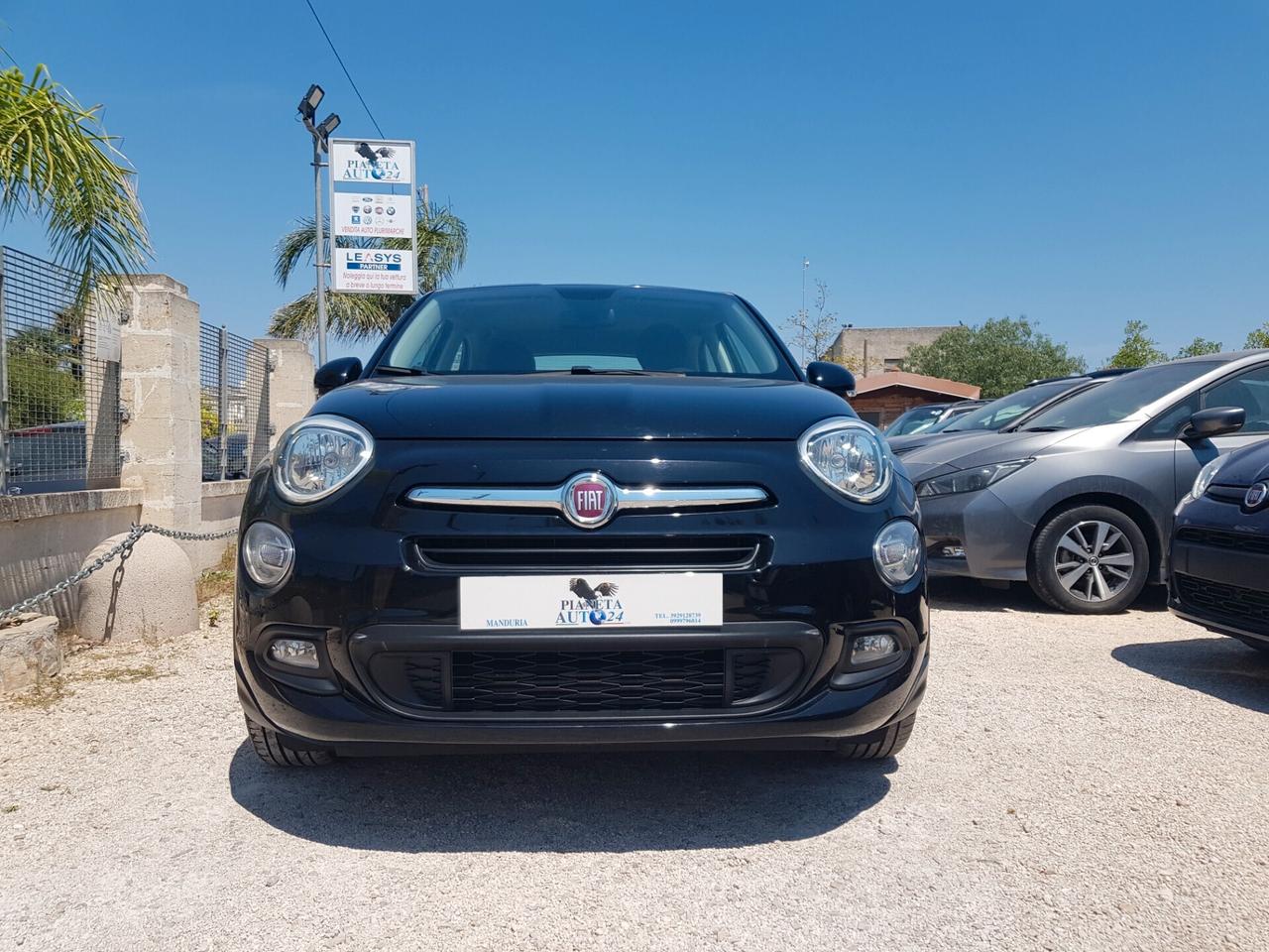 Fiat 500X 1.6 MultiJet 120 CV City Cross Pelle Navy Sensori Park