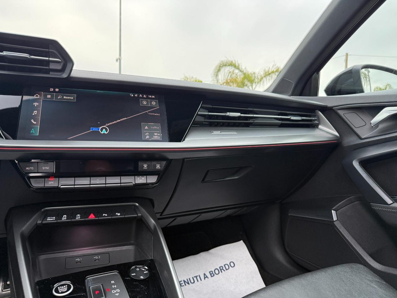 AUDI A3 SPB 35TDI S-LINE IDENTITY BLACK TETTO B&O 12/2021