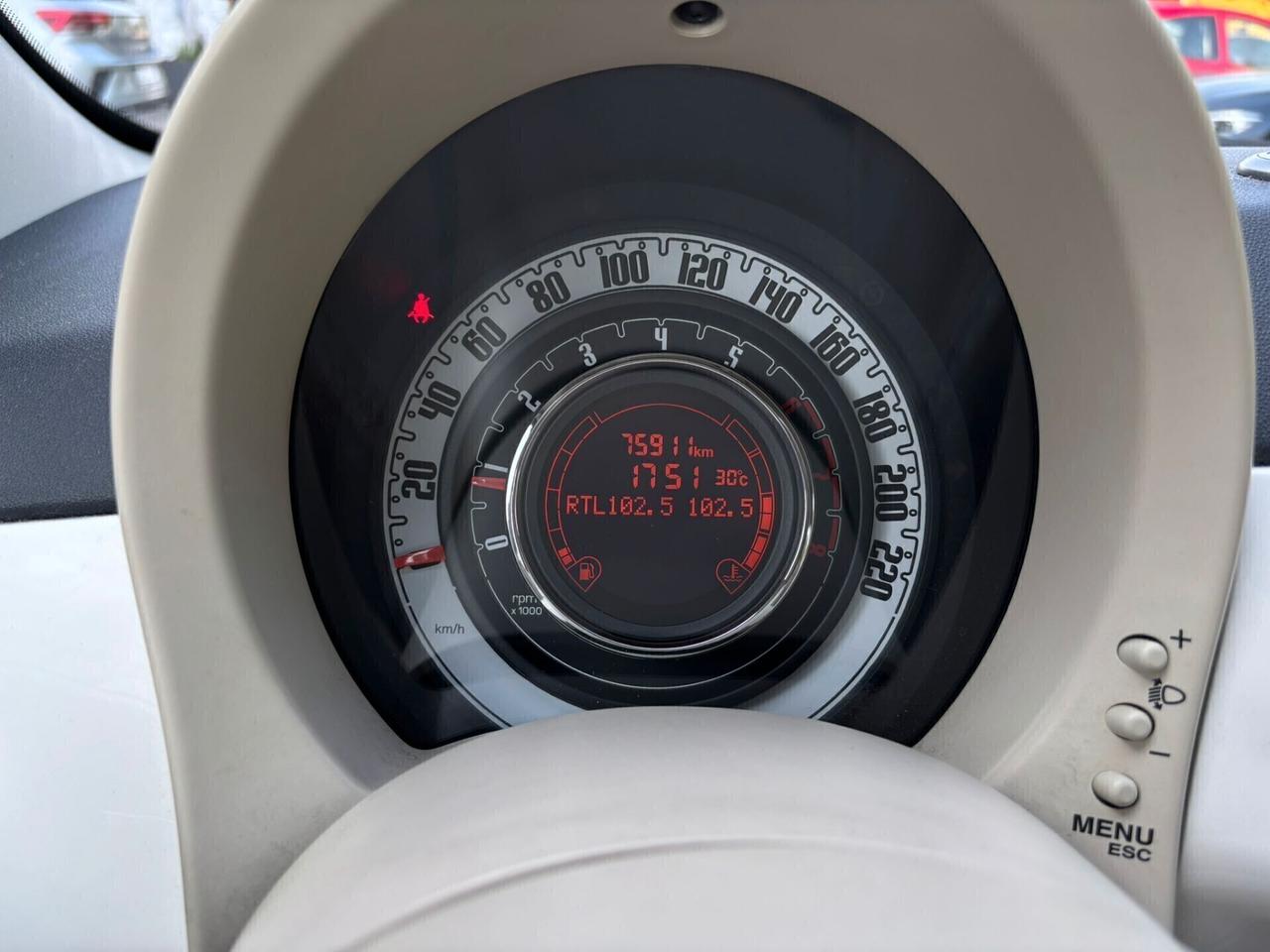 Fiat 500 C 1.2 Lounge*Neopatentati*Solo 75000km*