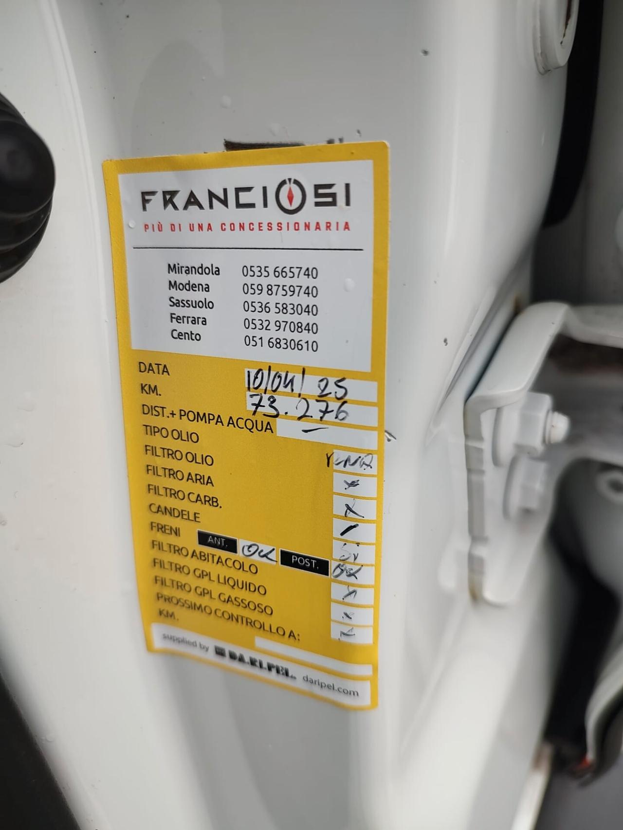 Dacia Duster 1.6 SCe GPL 4x2 COMFORT (RESTYLING), OK NEOPATENTATI, GARANZIA L.12 MESI