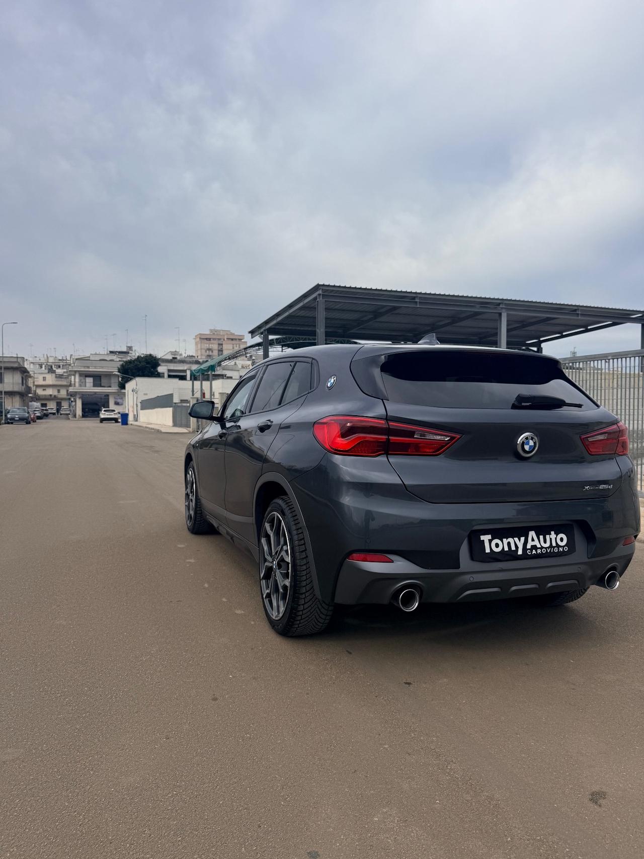 Bmw X2 xDrive25d Msport auto LUCI SOFFUSE,NAVI,FULL LED,SENS.PARK.APPLE CARPLAY,KM CERTIFICATI