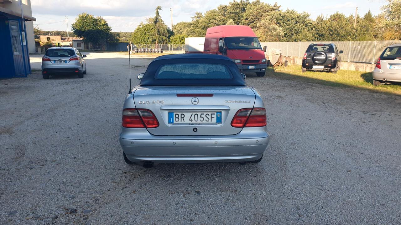 Mercedes-benz CLK 230 Kompressor cat Cabrio Avantgarde