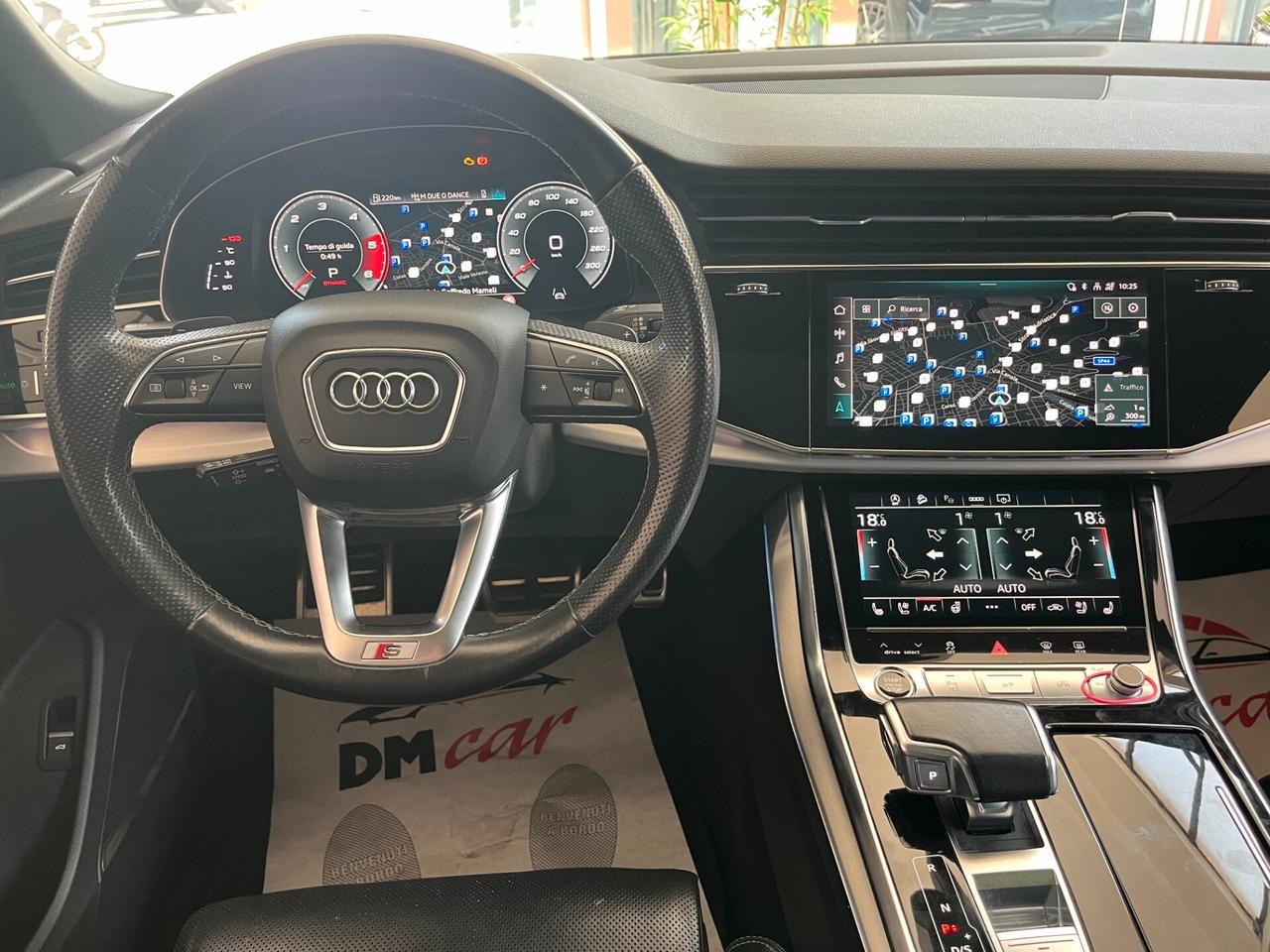 AUDI Q8 5.0 TDI 286CV QUATTRO TIPTRONIC SPORT S-LINE T TETTO NAVI CERCHI VIRTUAL TELECAMERA 360 GRADI