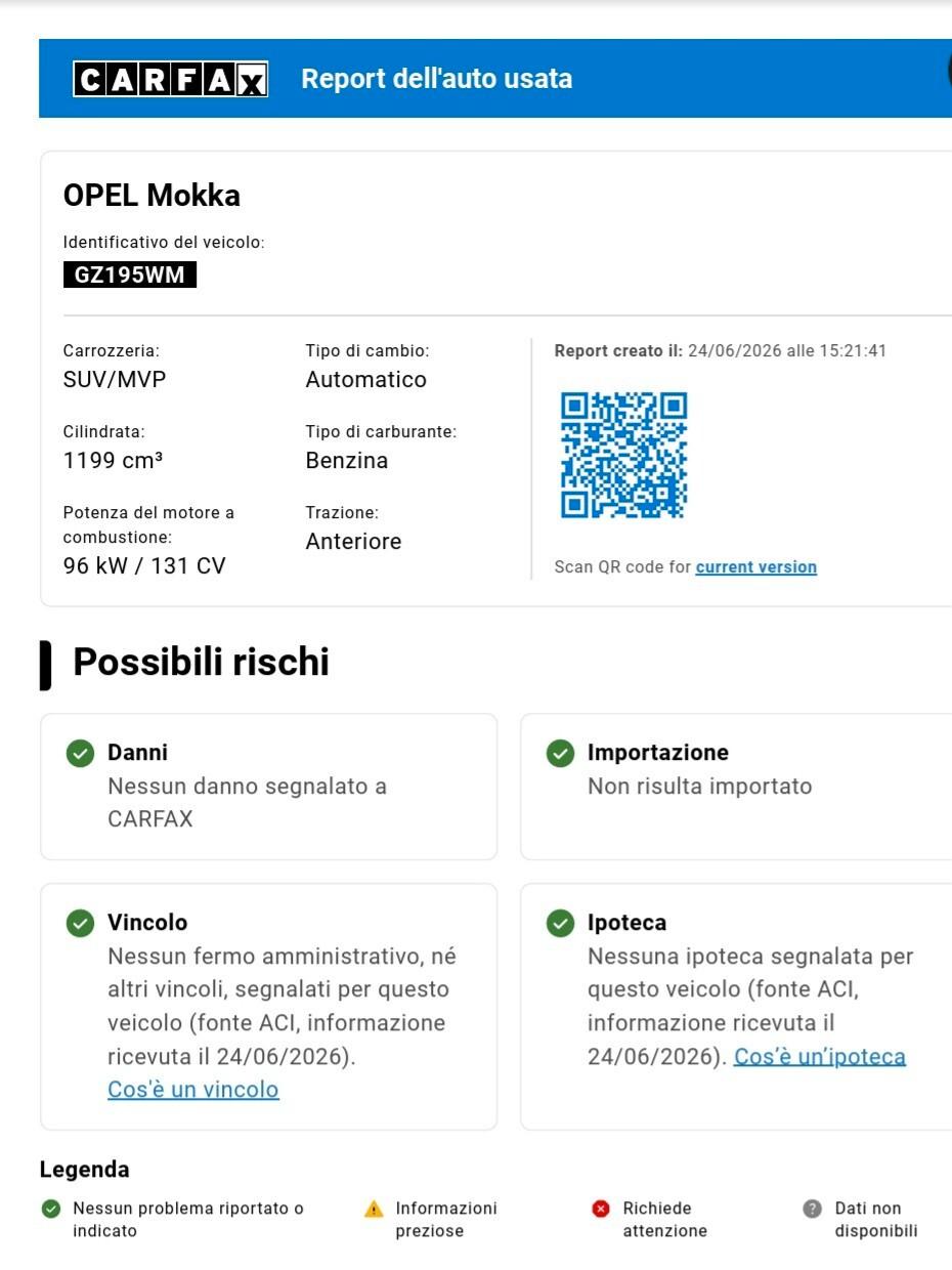 Opel Mokka 1.2 Turbo 130 CV aut. GS Uniprop