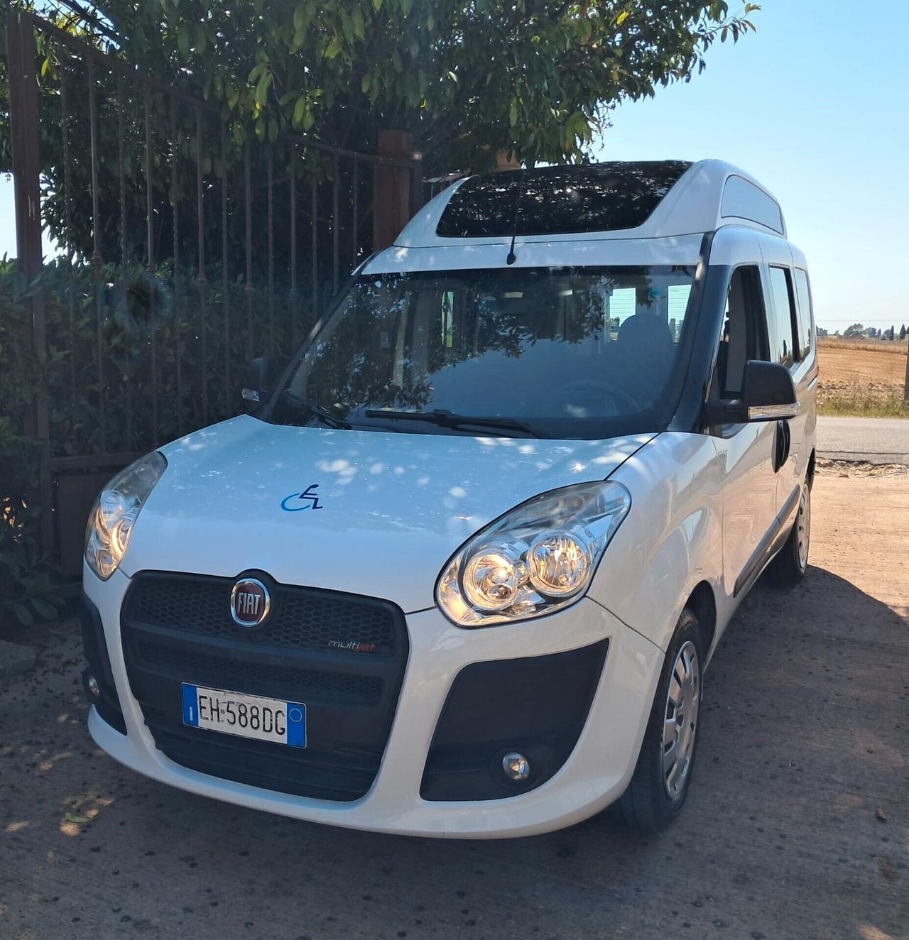 Fiat Doblo Doblò 1.6 TETTO ALTO TRASPORTO DISABILI EURO5
