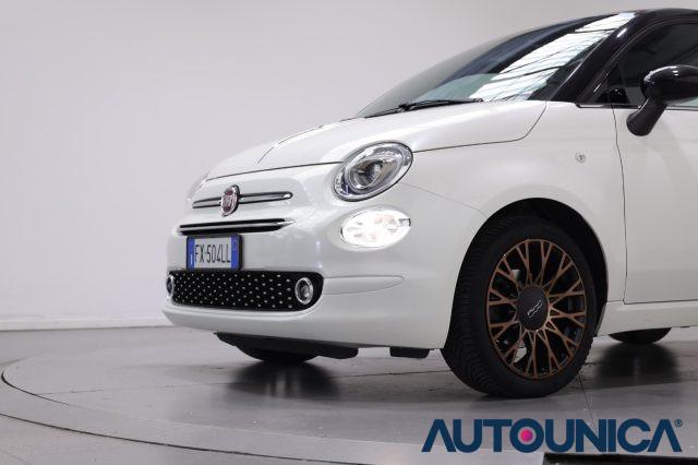 FIAT 500 1.2 120° TETTO PANORAMA FARI LED