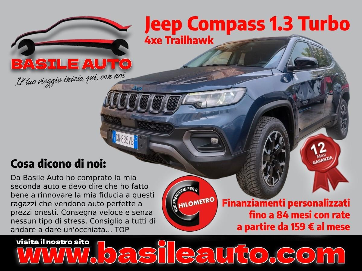 Jeep Compass 1.3 Turbo T4 190CV PHEV AT6 4xe Trailhawk