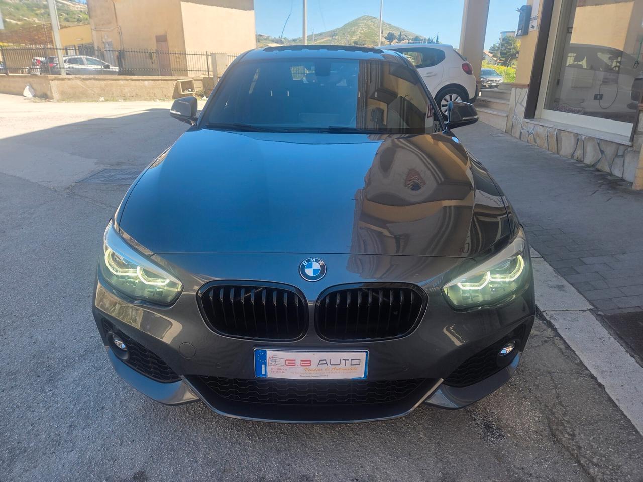 BMW 120D ANNO 2018 MSPORT TETTO APRIB KM CERTIFIC