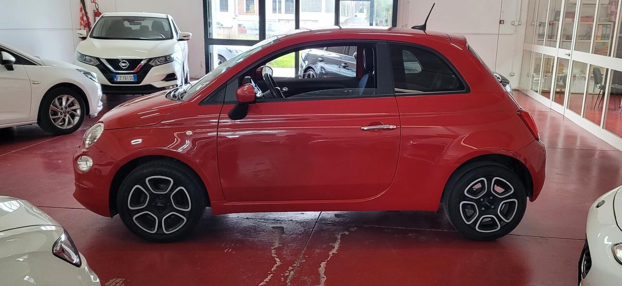 Fiat 500 1.0 Hybrid Red