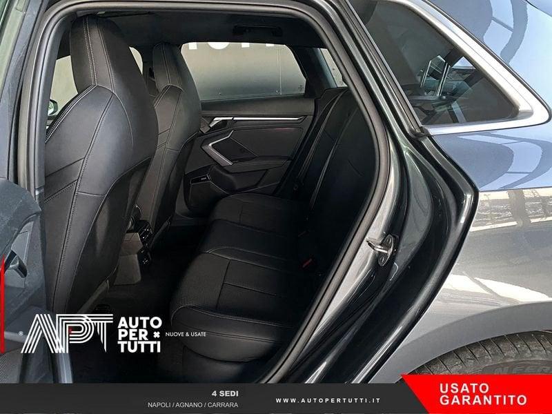 Audi A3 A3 Sportback 1.5 tfsi mhev S line edition 150cv s-