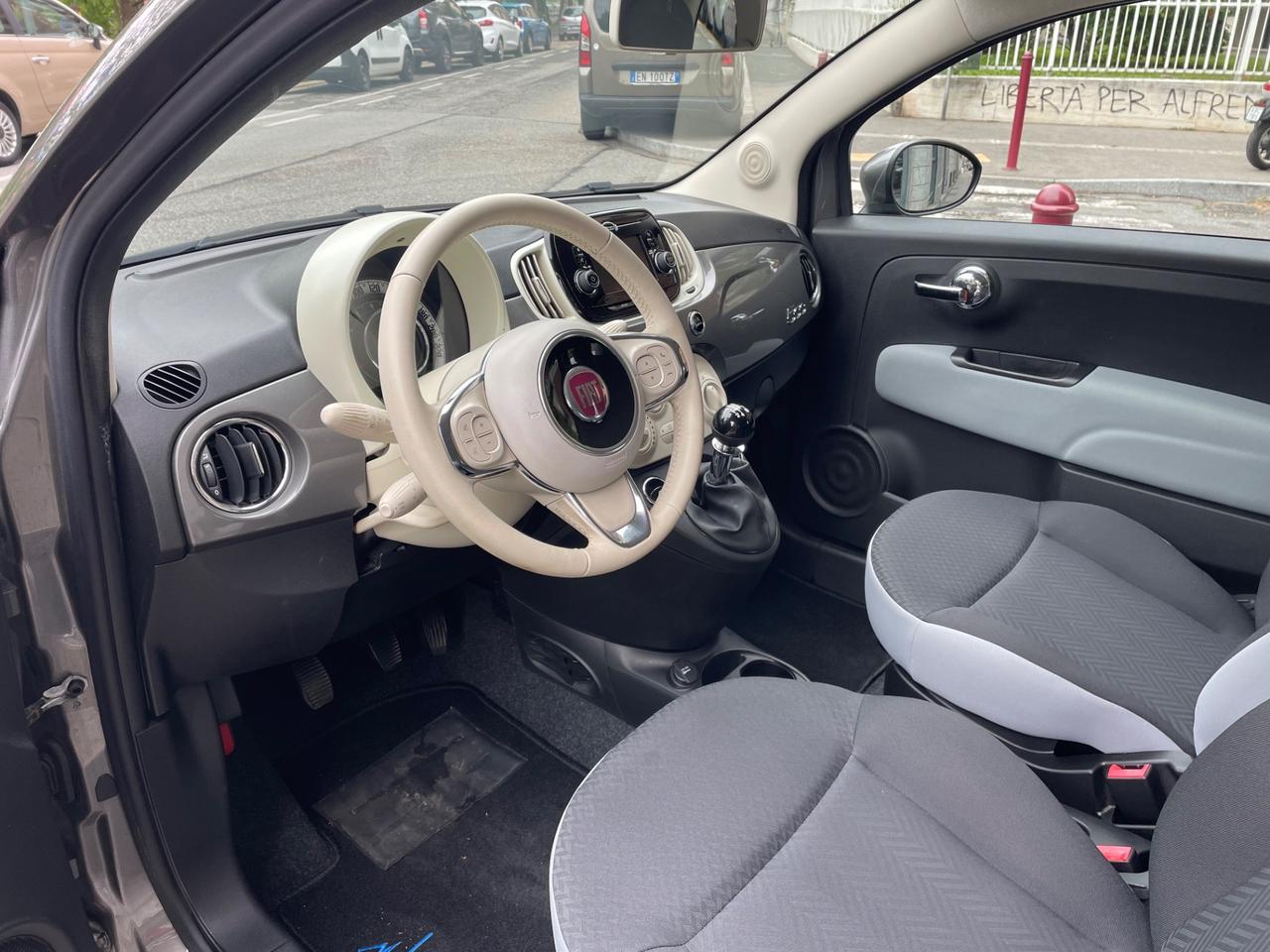 Fiat 500 1.2 Lounge/1PROP/GARANZIA 12 MESI