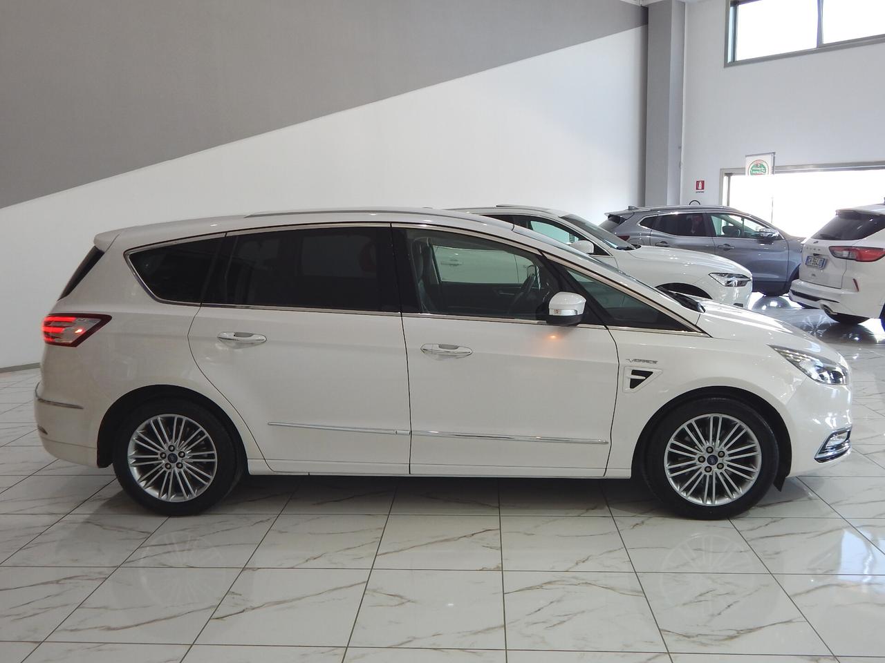 Ford S-Max 2.0 TDCI Vignale 7P. TETTO-NAVI-PELLE-PARK-LED
