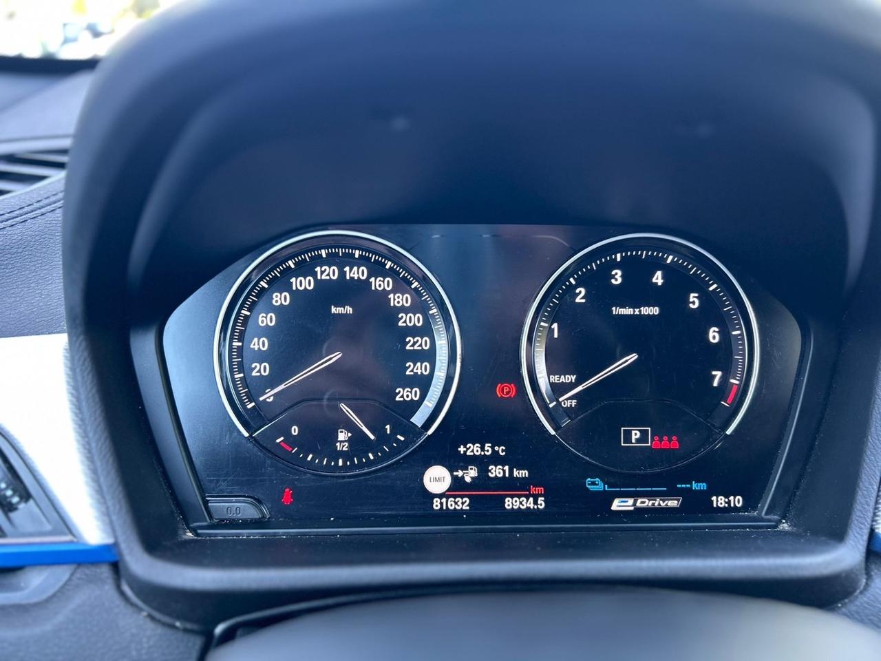 Bmw X1 XDRIVE 25E MSPORT AUTOMATICO SOLO 80000KM