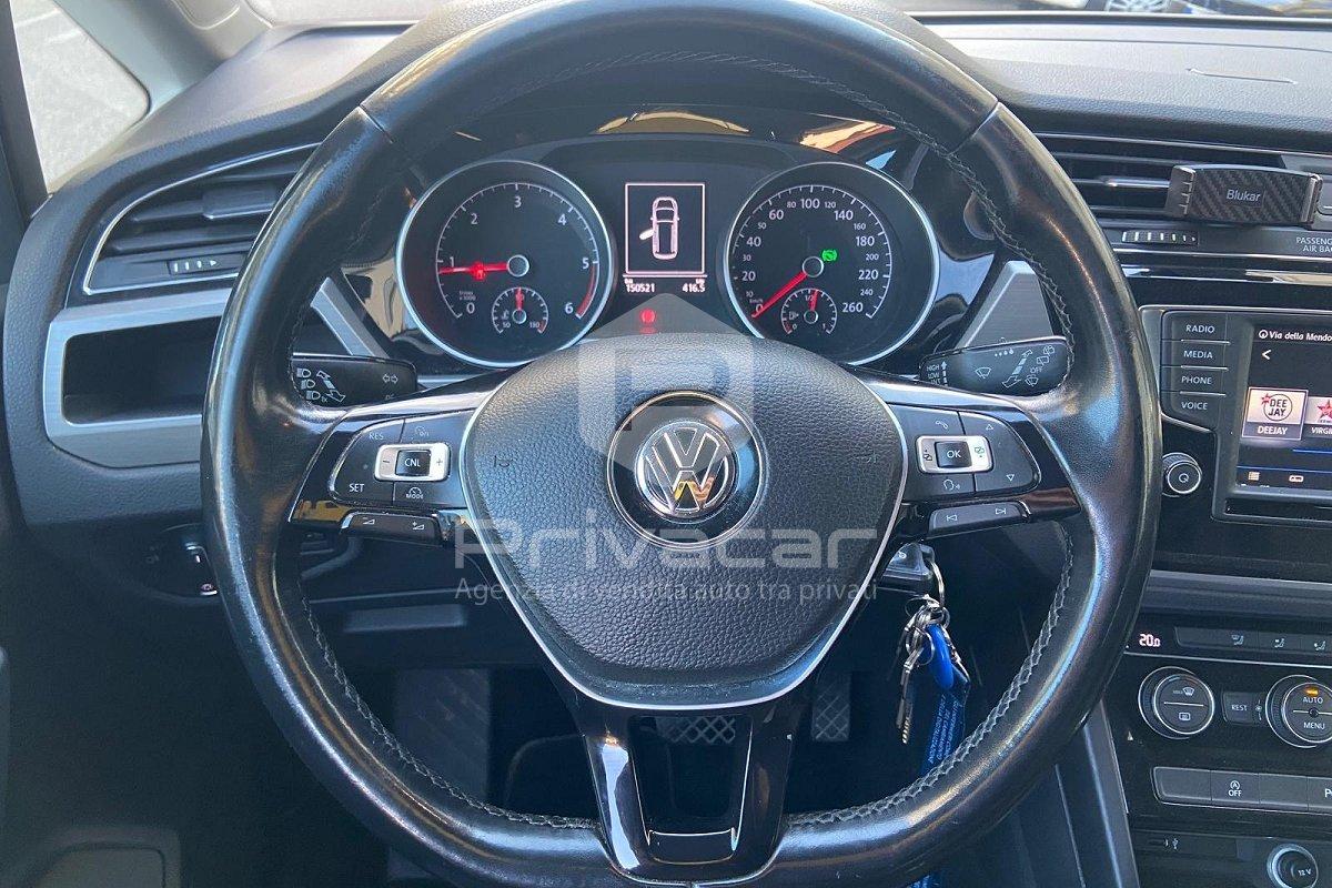 VOLKSWAGEN Touran 1.6 TDI 115 CV SCR DSG Executive BlueMotion Tech.