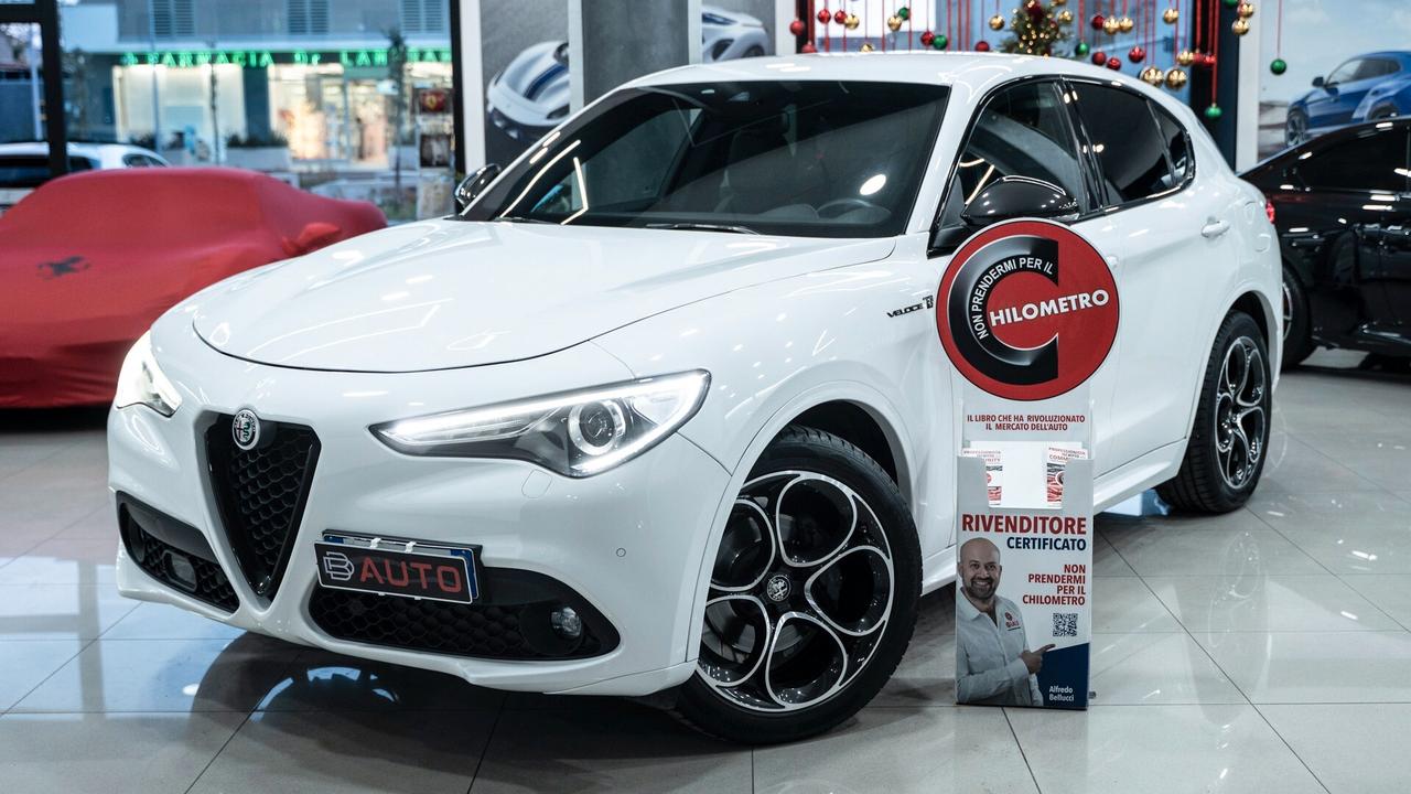 Alfa Romeo Stelvio VELOCE 2.2 Ti Q4 210 CV 20" CARBON AUTO XENO FULL
