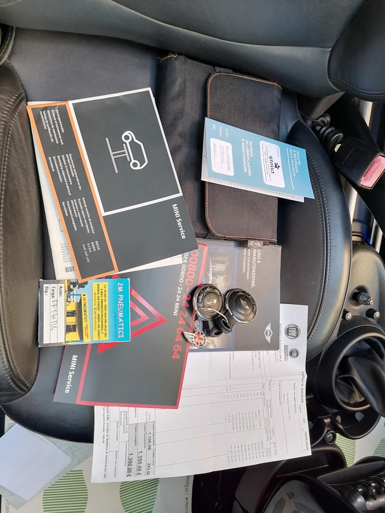 Mini Countryman 1.6d 112CV TETTO/PELLE/XENO FULL