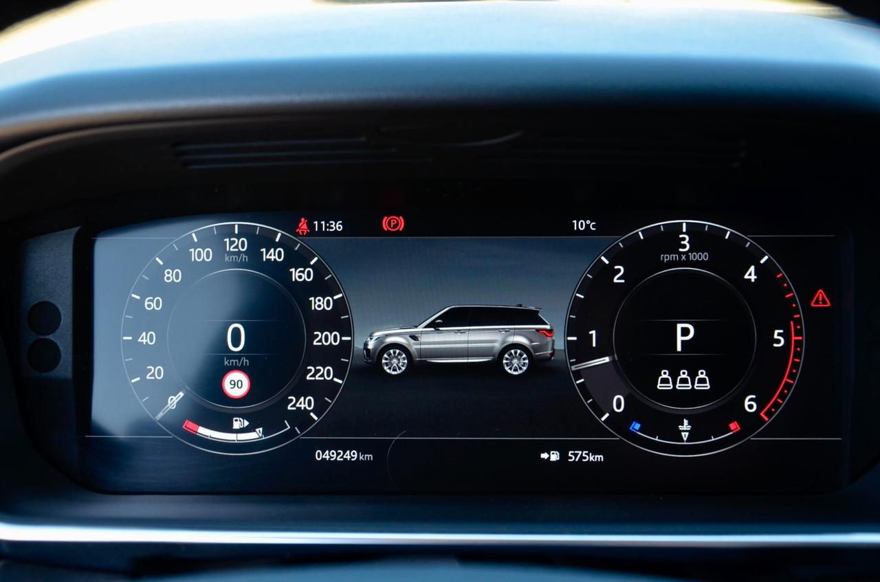 LAND ROVER RANGE ROVER SPORT 3.0 sdV6 HSE DYNAMIC 249cv AUTO, SERVICE LAND ROVER, UFF ITALIANA, TETTO, PELLE, 21", PERMUTE