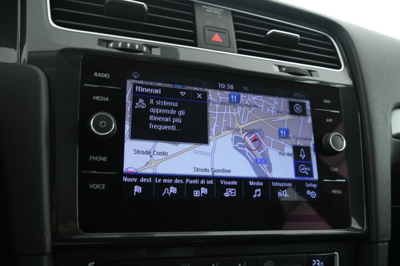 VOLKSWAGEN Golf 5p 1.6 tdi Highline 115cv dsg X COMMERCIANTI ACC+LED