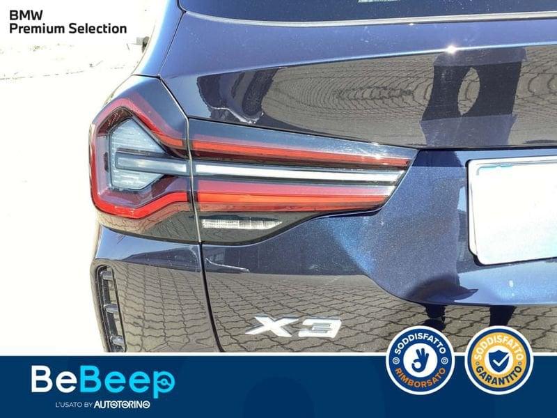 BMW X3 XDRIVE20D MHEV 48V MSPORT AUTO