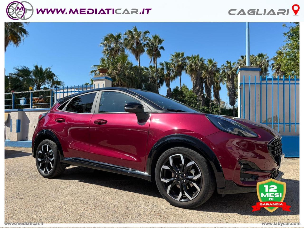 FORD Puma 1.0 EcoB. Hyb.125 aut.Vivid Ruby Ed