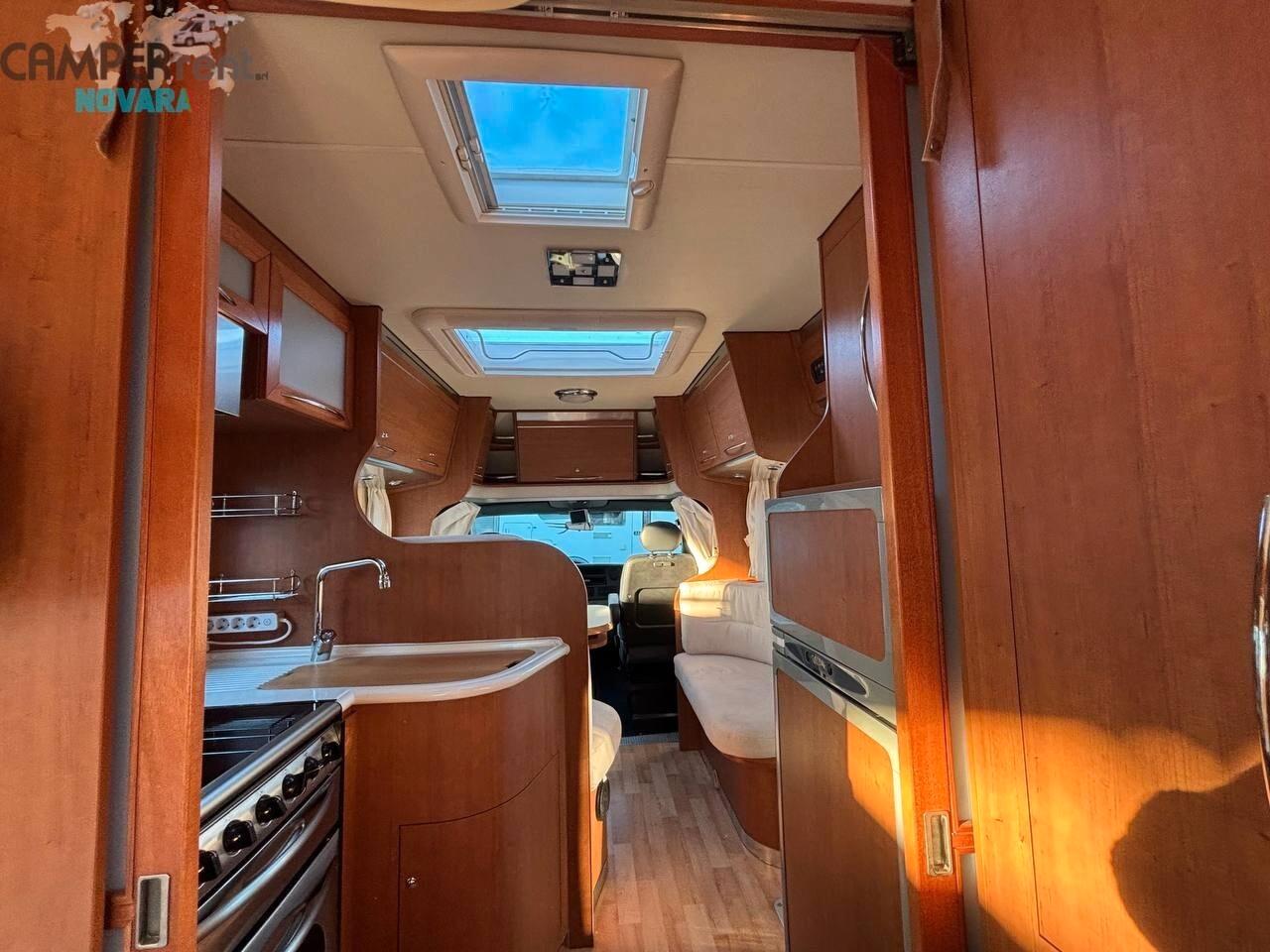 Arca P 674 LSX - SEMINTEGRALE LETTO ALLA FRANCESE