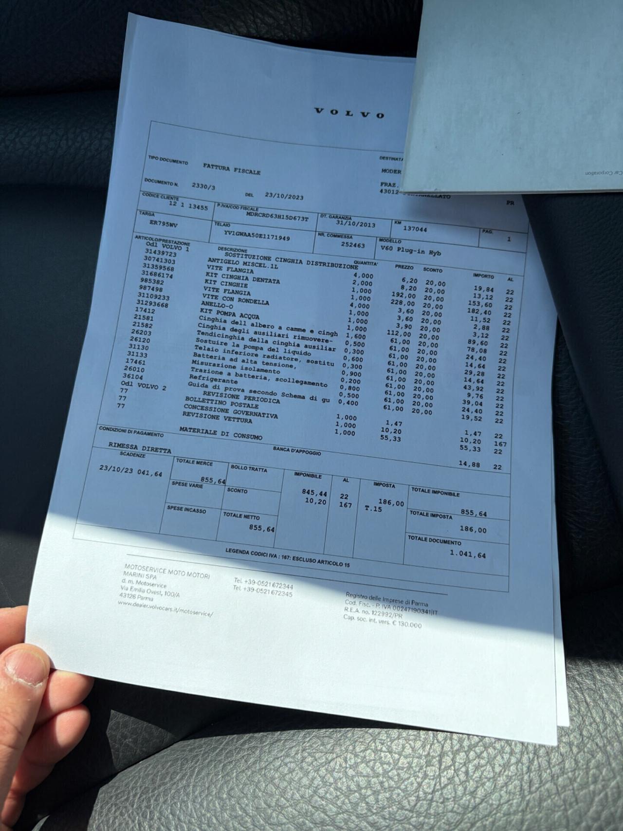 Volvo V60 D6 AWD Geartronic Plug-In -Gancio -Unico Proprietario