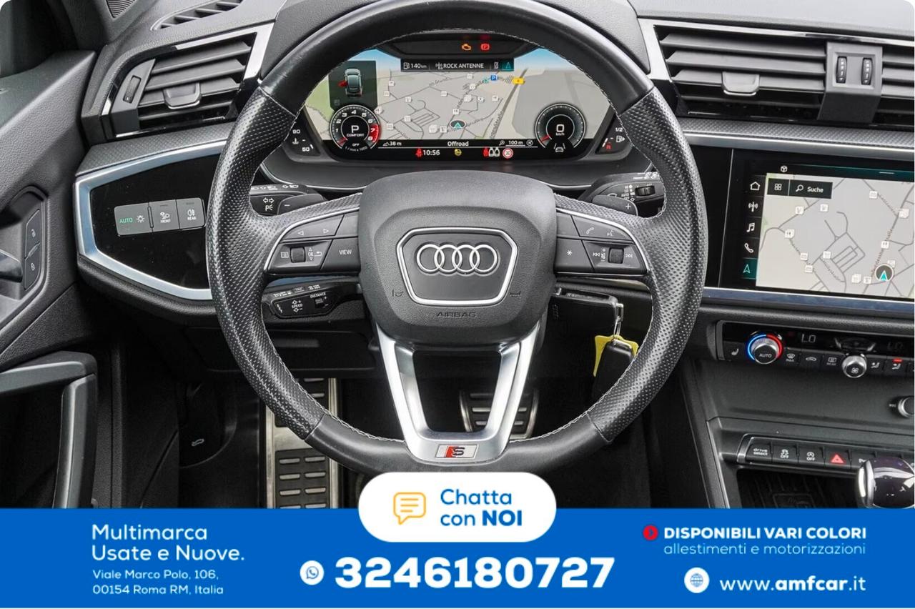 Audi Q3 SPB 35 TFSI S tronic line Edition Sonos Tetto