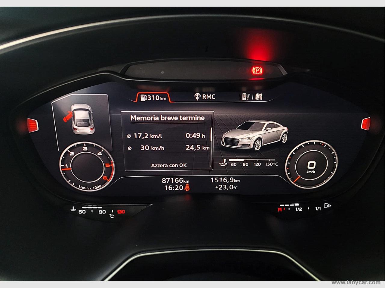 AUDI TT Coupé 2.0 TDI SLINE ULTRA 87.000KM*EURO6B