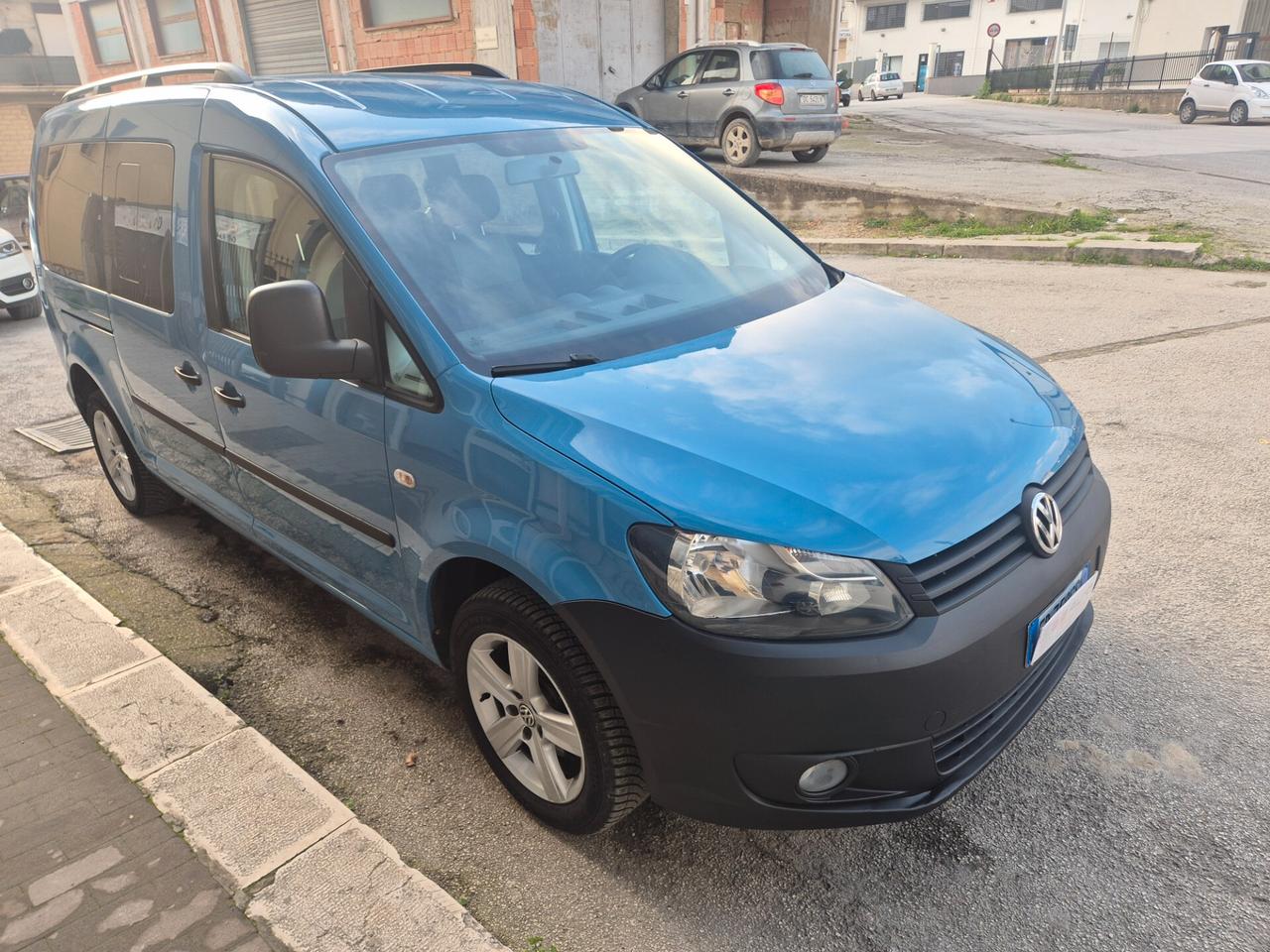 VW CADDY MAXI 1.6 TDI 5 POSTI CASSONE LUNGO KM CERTIF