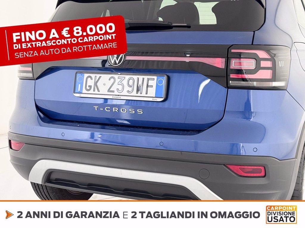 VOLKSWAGEN T-cross 1.0 tsi advanced 110cv del 2022