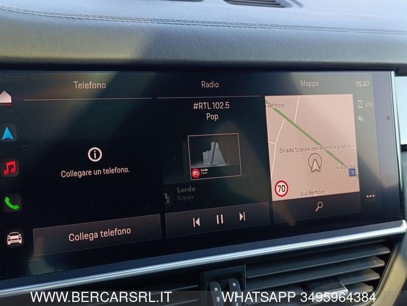 Porsche Cayenne Coupè Cayenne Coupé 3.0 V6 E-Hybrid Platinum Edition*TETTO*CAR PLAY*SEDILI TERMO VENTILATI*TELECAMERA 360*