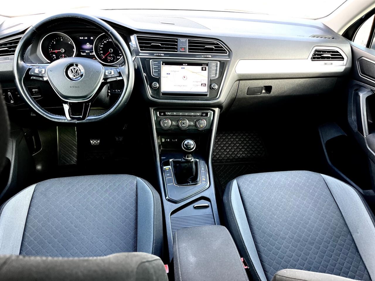 EURO6B Volkswagen Tiguan 1.6 TDI *NAVI*SEDIL RISCALD