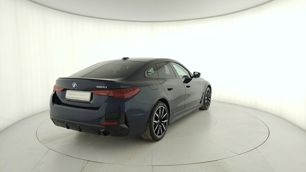 BMW Serie 4 G26 LCI 2024 Gran Coupe - 420d Gran Coupe mhev 48V xdrive MSport Pro auto