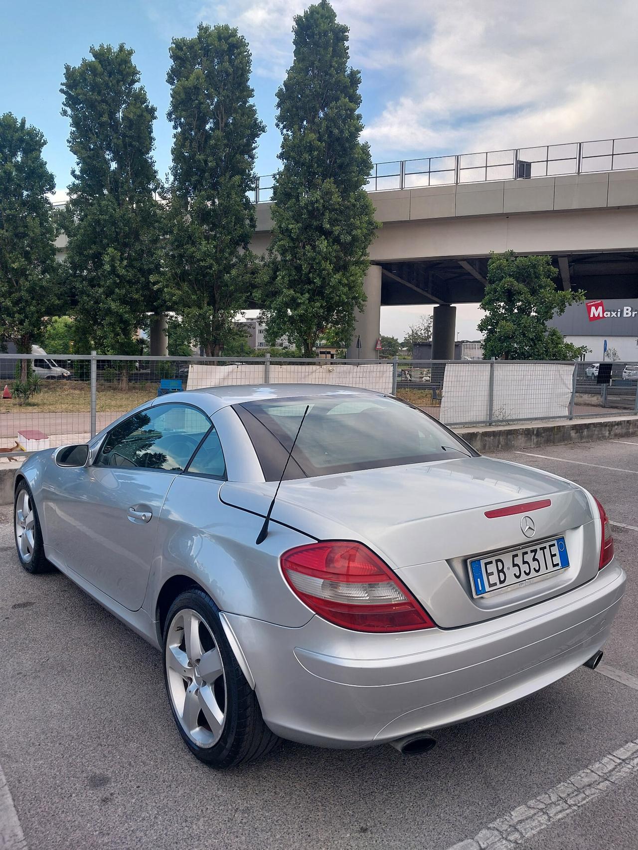 MERCEDES SLK 200 K. TAGLIANDATA 12/2005
