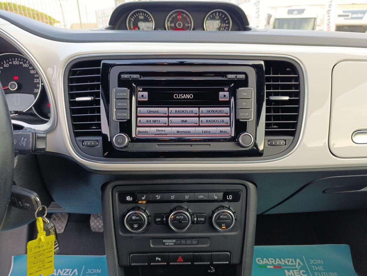 Volkswagen Maggiolino Berlina BEETLE 1.2 TSI Kafer GARANZIA 12 MESI