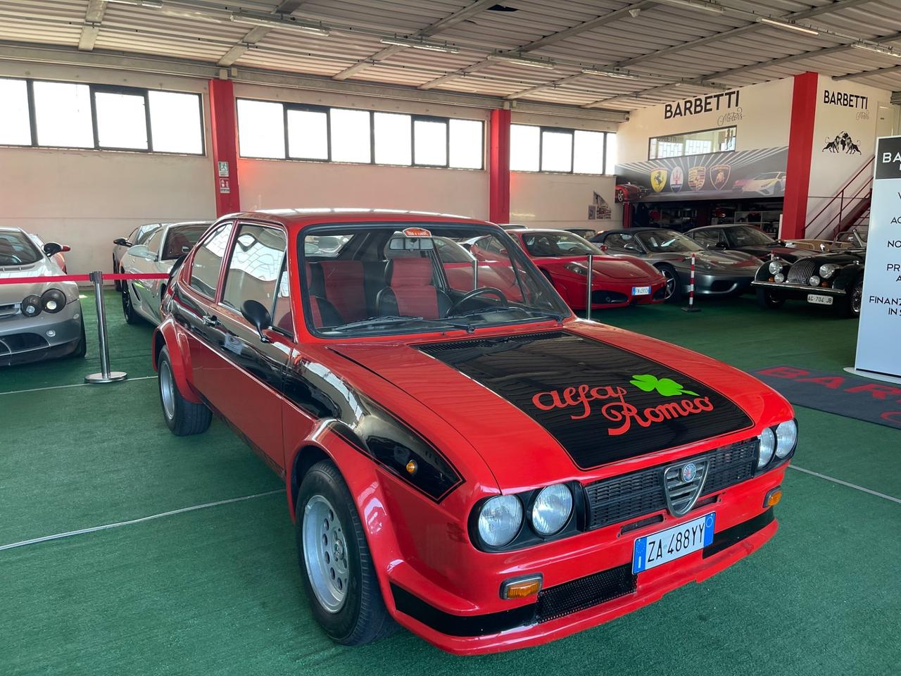 Alfa Romeo Alfasud Ti Trofeo “Unica” PERMUTE RATE