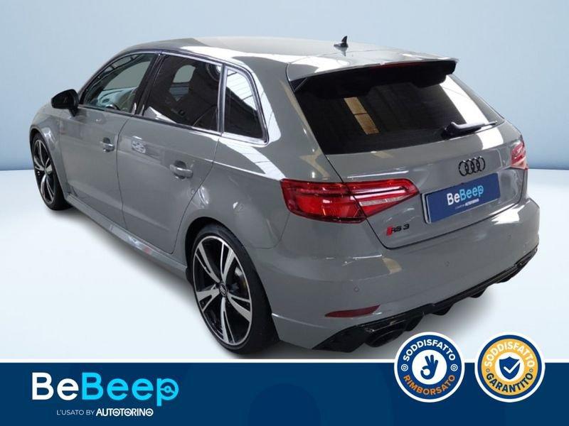 Audi A3 RS3 SPORTBACK 2.5 TFSI QUATTRO S-TRONIC