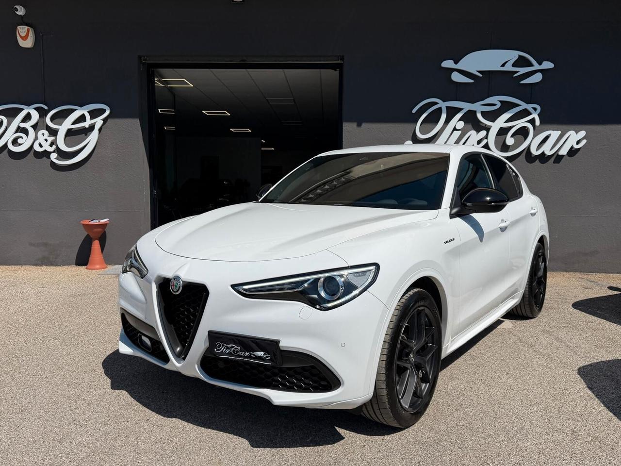 ALFA ROMEO STELVIO VELOCE 2.2 210CV Q4 PELLE NAVI CAM ANNO 2021