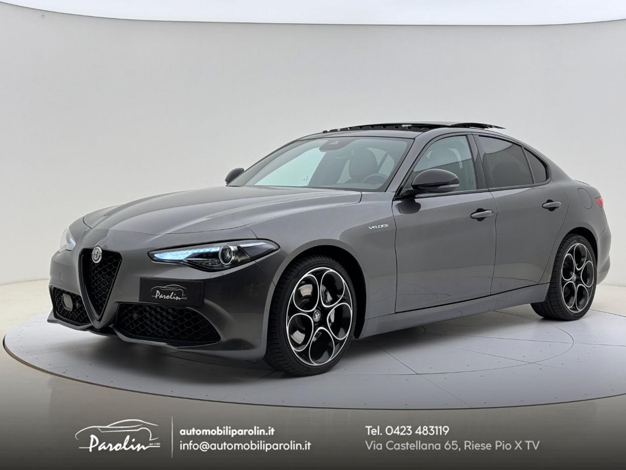 ALFA ROMEO Giulia 2.2 Turbodiesel 210 CV AT8 AWD Q4 Veloce Tetto
