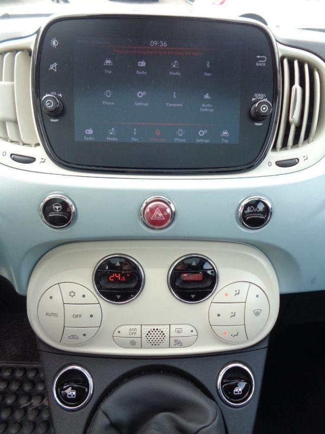 FIAT 500 1000 HYBRID 70 CV NAVI CARPLAY CLIMAUTO PDC TETTO