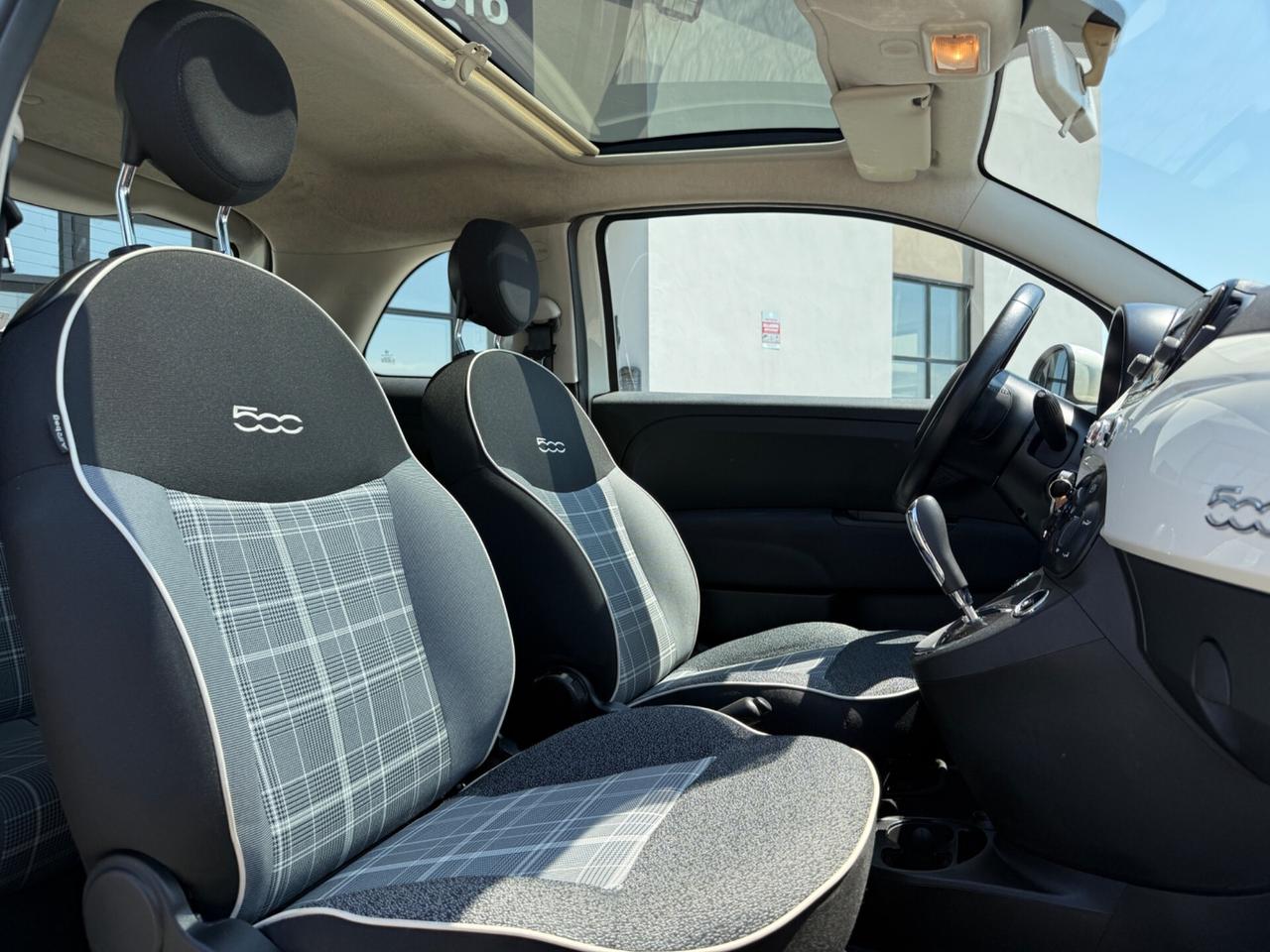 Fiat 500 1.2 Lounge aut.|TETTO PANO